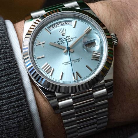 classic vintage rolex oyster perpetual day date platinum|rolex 228236.